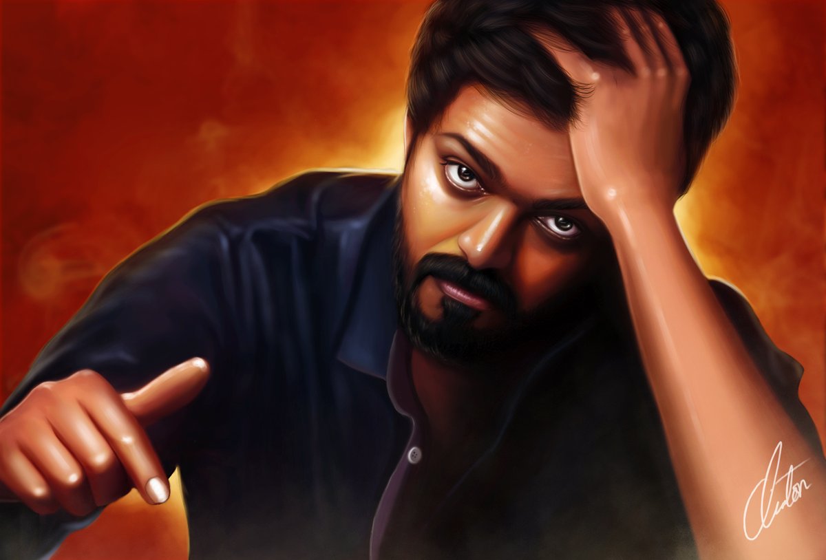 Clinton22Roach's tweet photo. #Master Painting !! @actorvijay  @Dir_Lokesh  @Jagadishbliss https://t.co/7q7Gu6Y0zw