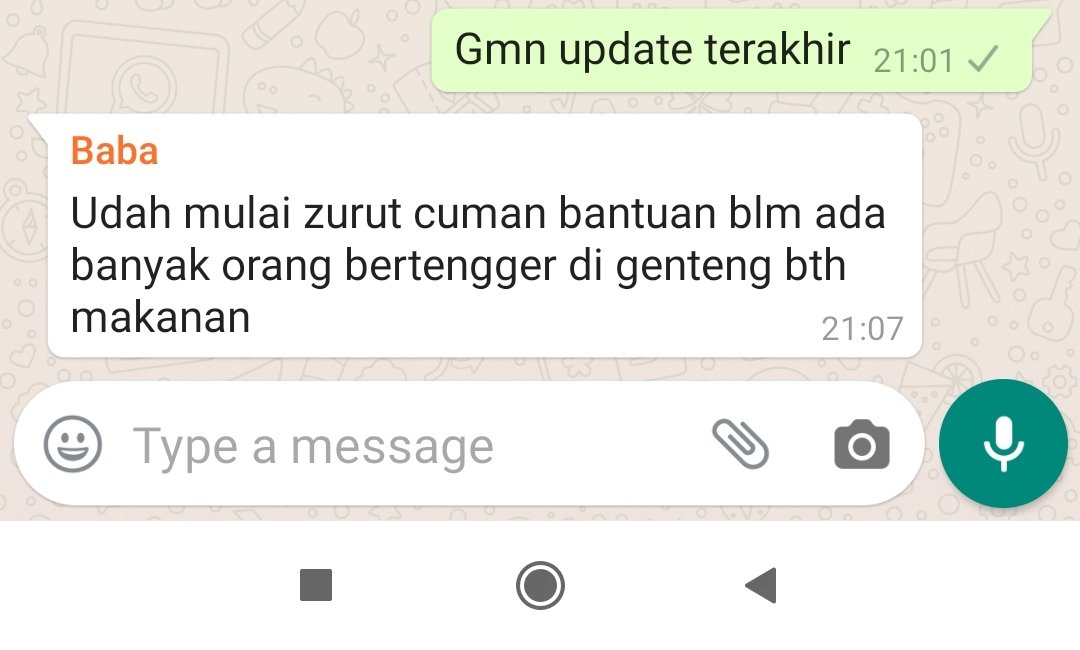 Trims teman2 yg sudah bantu sebar info...sampai saat ini msh belum terevakuasi dan masih menunggu, semoga kondisi makin mudah 🙏🙏🙏