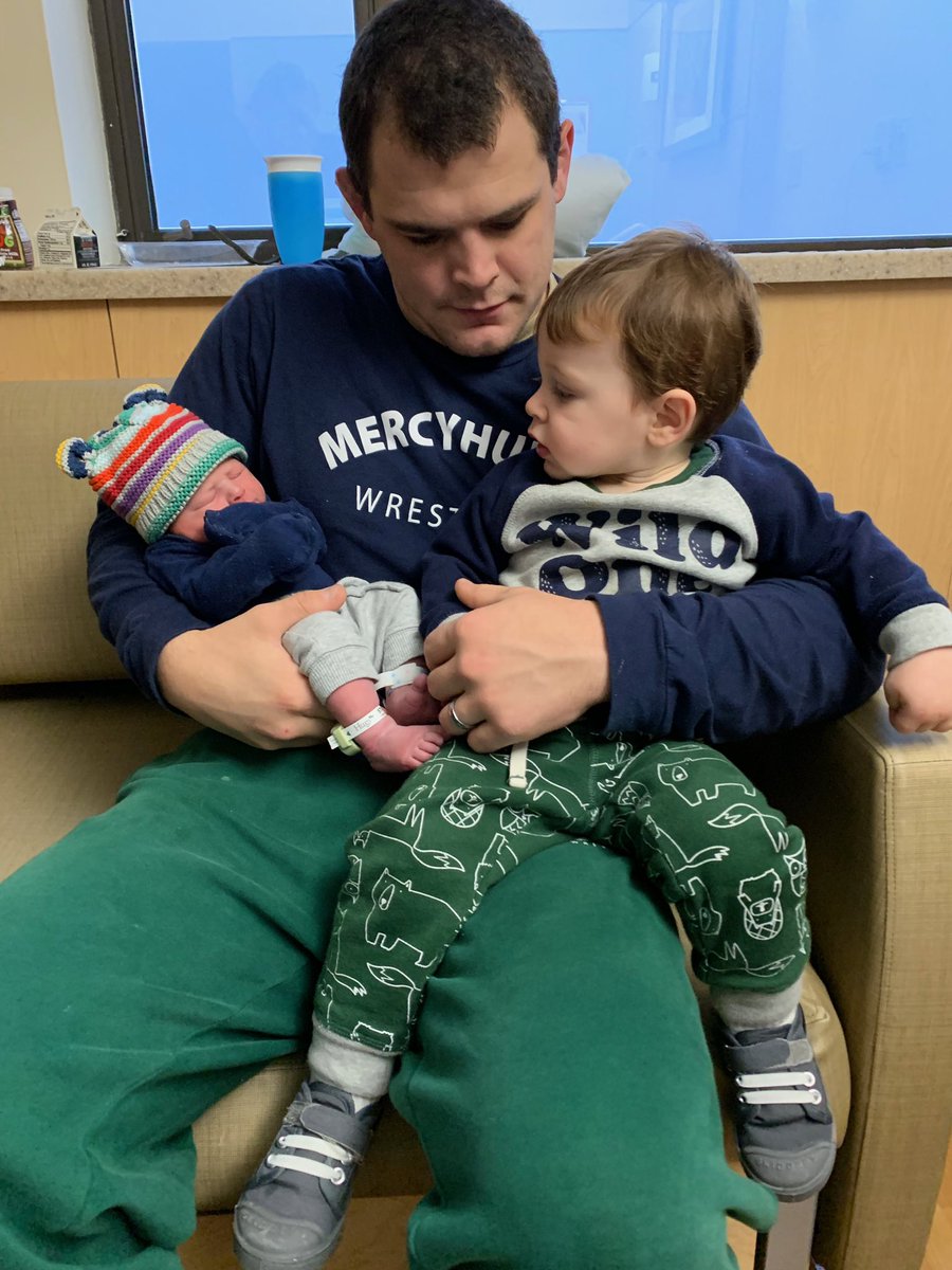 Congrats to Coach Mizia and family!  Welcome to the world Arlo Mizia!!