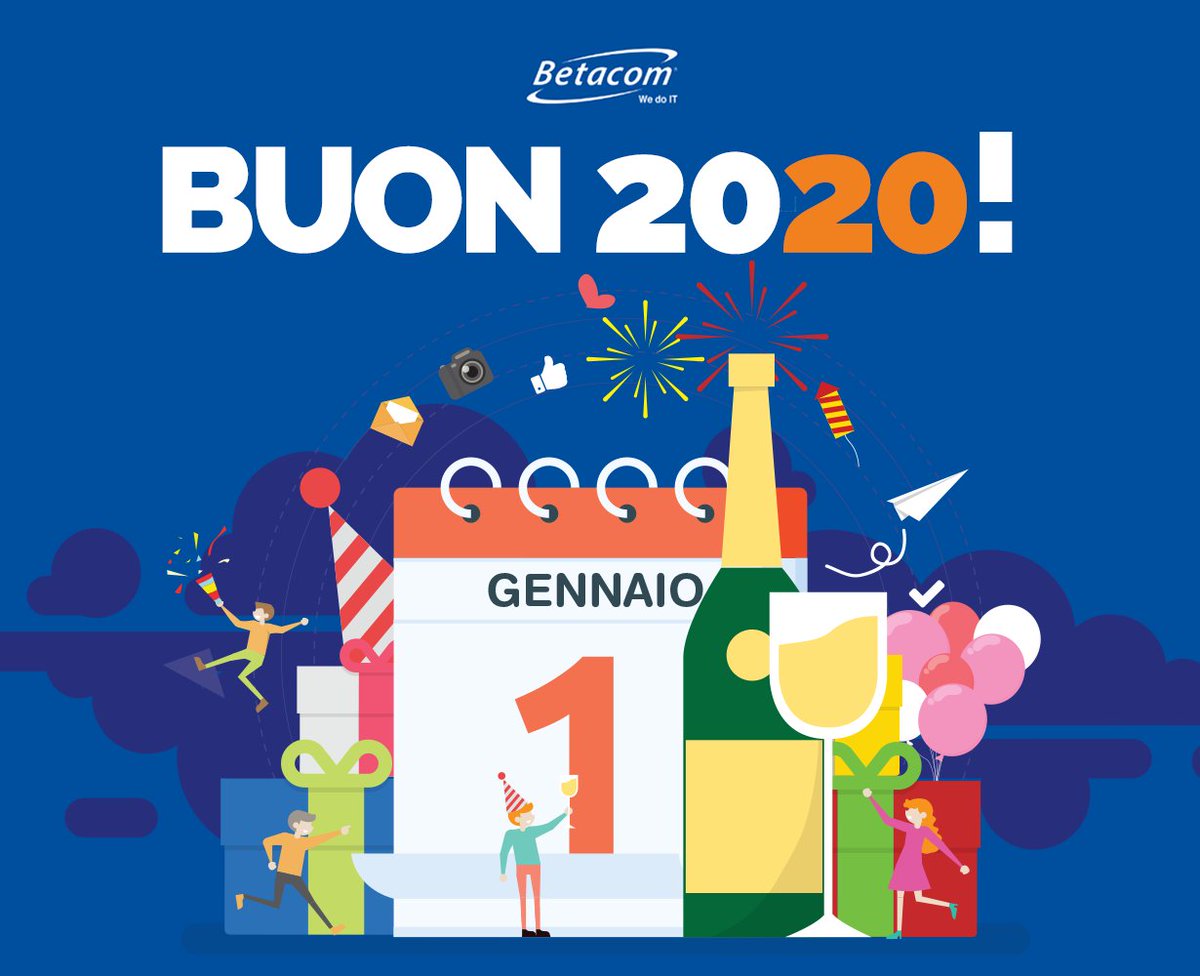 Nuovi progetti, nuovi sogni, nuovi propositi... cosa ti aspetti da questo 2020? Noi di Betacom siamo pronti ad accompagnarti verso nuovi traguardi. 

Buon anno!