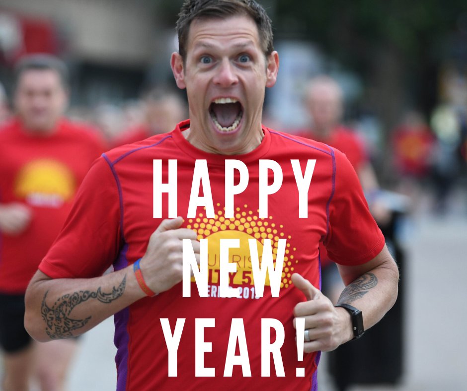 Happy New Sunrise Year! We will be back in all your favourite cities in 2020, PLUS some new ones to be announced! Who will be joining us? There is no better time to make that pledge! Tag a mate, sign up together and give yourself something to look forward to! #sunrisecity5k