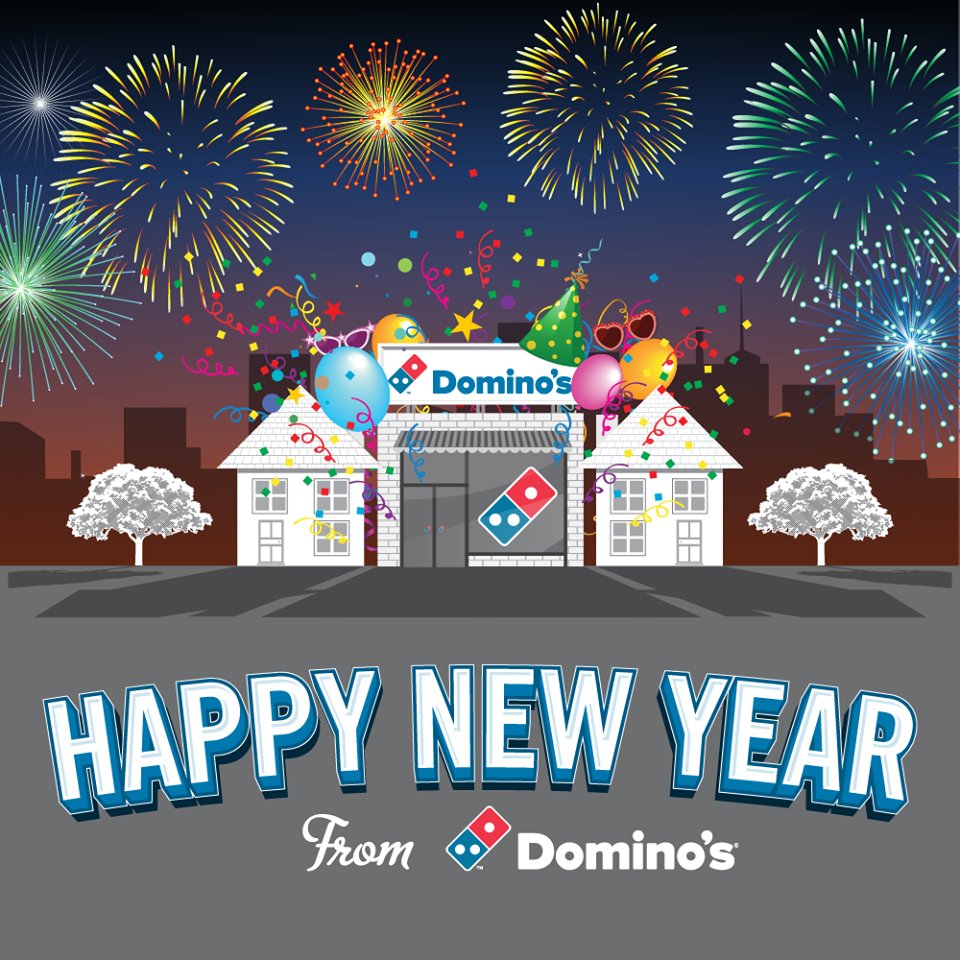 DominosPizzaSK's tweet photo. HAPPY NEW YEAR! It’s 2020! Feeling too worse for wear to conjure up some food? Spend a fortune last night? Save some pennies with 50% off pizza when you spend £30! 🍕 

Order now at https://t.co/38X5wXrjdu or head over to Instagram for an even better deal - DominosPizzaSK https://t.co/PwsKOUOHYz