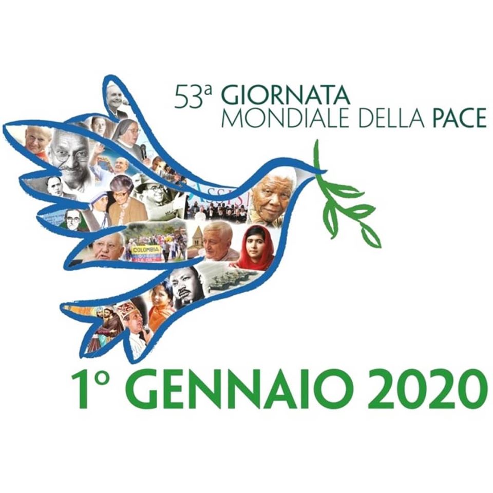 Non si ottiene la pace se non la si spera». Il 1° gennaio 2020 è la 53ª Giornata mondiale della pace, e il messaggio di Papa Francesco ha per tema «La pace come cammino di speranza: dialogo, riconciliazione e conversione ecologica».
#1gennaio2020 
#giornatamondialedellapace
#pace