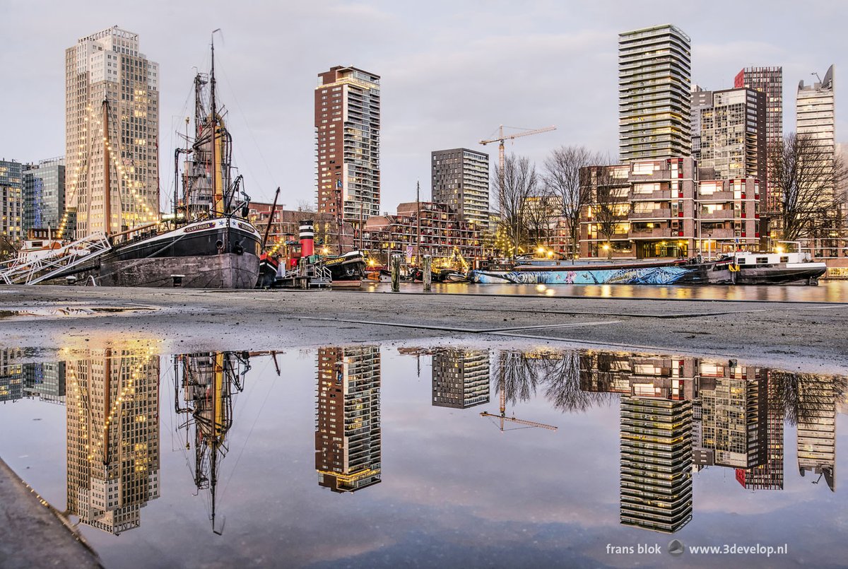 franswillemblok's tweet image. #Rotterdam, Leuvehaven.
#puddlegram @maritiemmuseum
