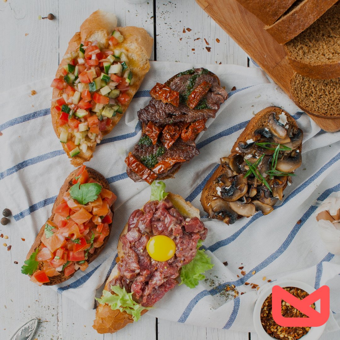 TamuApp's tweet photo. Have your appetisers ready and waiting for you at the restaurant first thing with Tamu Apps! We’re drooling over this delicious assortment of Bruschettas.

#tamu #tamuapp #tamueats #restaurant #dining #eating #food #foodie #foodielondon #delicious #easy #drool #bruschetta https://t.co/jFfSXDwW5a