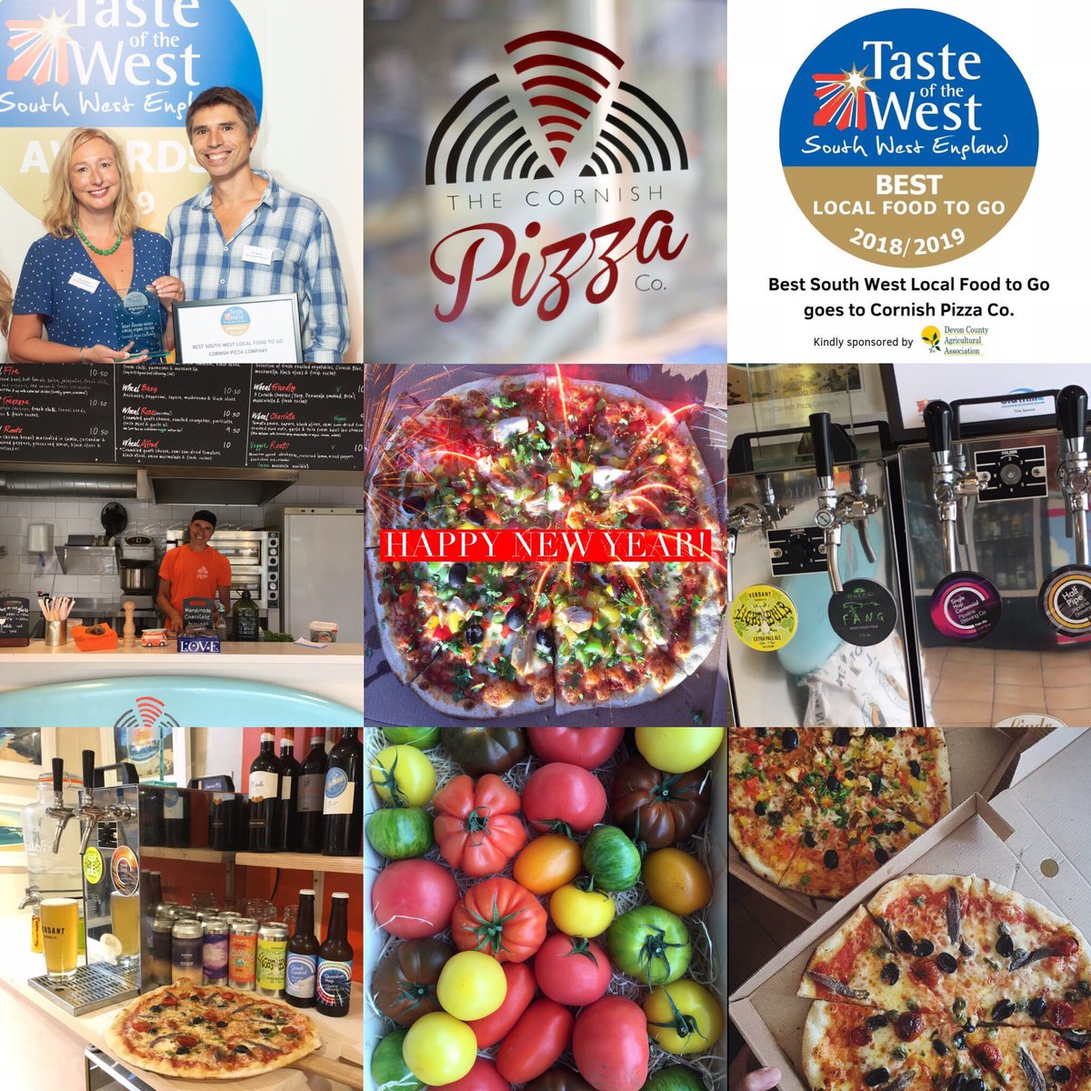 Happy new year everyone! #pizza