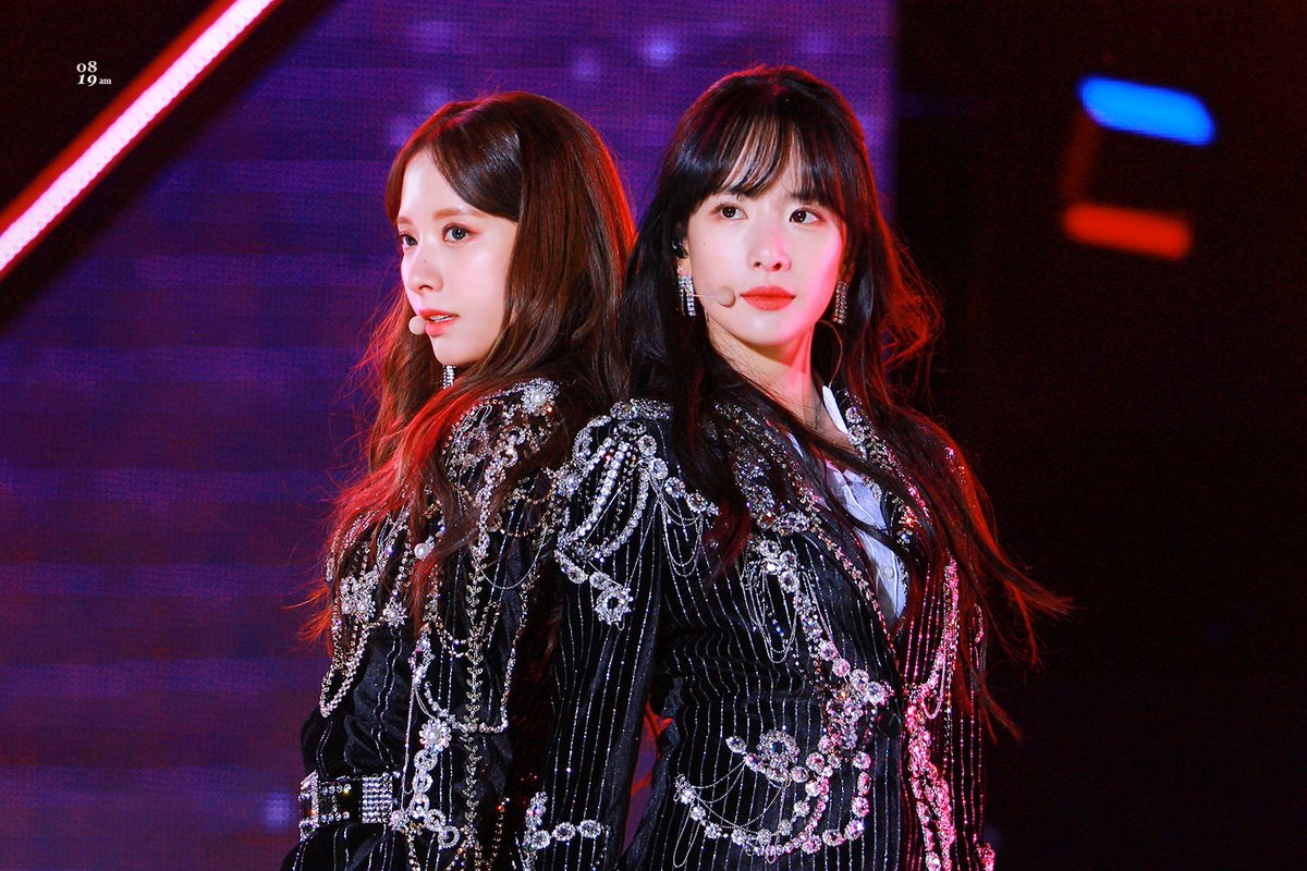 191231 우주소녀의 2019년 마지막 엔딩 #우주소녀 #보나 #설아 #WJSN #BONA #SEOLA