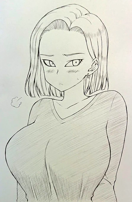 産後巨乳の18号さん(修正) 