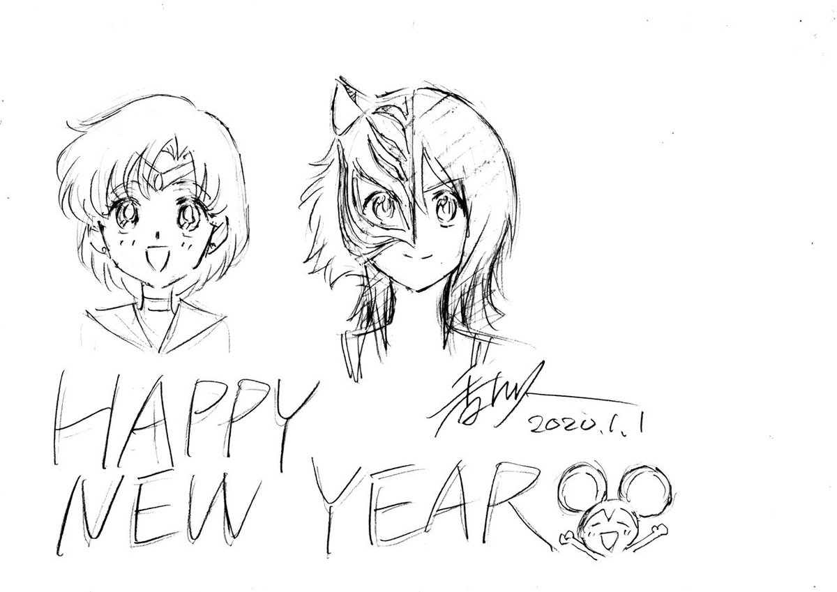 今年初ラクガキ!…と言っても1つ1つの精度は低いですが?
年末のリクエスト募集に応えてくれた人のは一応全部応えたつもり!…って顔描いただけだけど?
まぁ今年も頑張って描いていきますよ? 