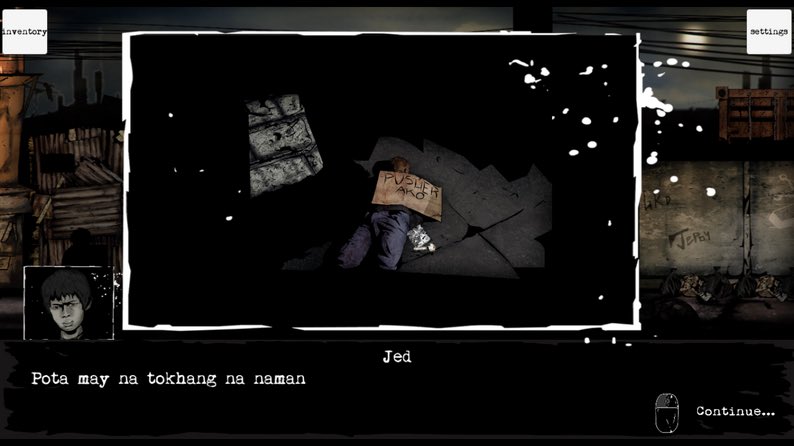 Tulak (translates to Pusher) just gets too real and too hard. I’ve had the privilege to see the team’s journey in making this game, and Steven’s exposure to society definitely helped shaped the narrative.Pay what you want:  https://stevencible.itch.io/tulak 