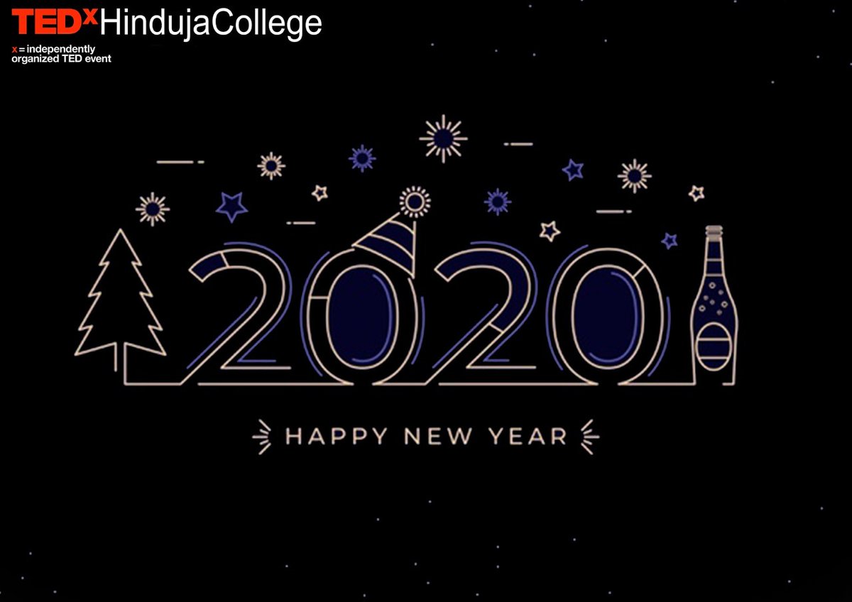 TEDxKPBHC's tweet photo. This year change your language to "what if it does work out".
Believe in possibilities.Restraining your mind will lift you out of overthinking, stress and worry. TEDxHindujaCollege wishes you all a very Happy and Prosperous New year! May 2020 brings you all happiness and health! https://t.co/MN1qXUzX9D