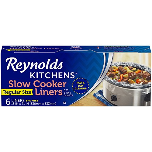 Amazon Subscribe and Save Deal: Reynolds Kitchens Premium Slow Cooker Liners – 13 x 21 Inch, 6 Count $2.47 shipped when you choose subscribe and save and if you have 5 or more subscribe and save items in a month the price drops down to $2.21 shipped _ dlvr.it/RMFY5V