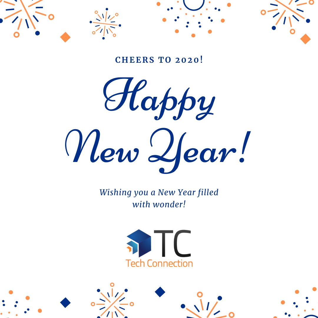 _TechConnect_'s tweet image. Happy New Year and welcome to a new decade! May this year be filled with joy, peace and wonder! #newyear #2020 #newdecade #clearvision #thetechconnection #happynewyear #newyears2020