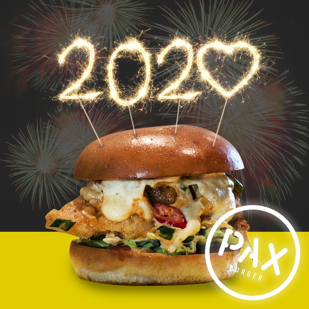 Wishing you a Happy New Year from all the team at PAX ✨🎇