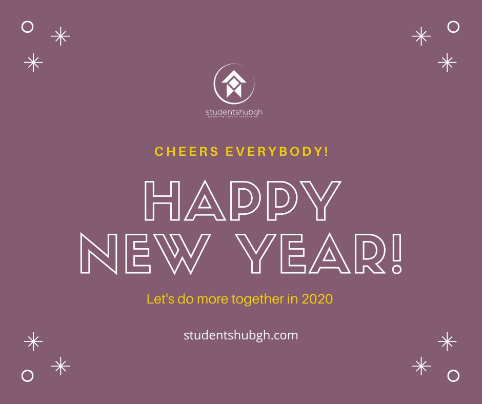 studentshubgh's tweet photo. Happy New Year everyone 🥳🥳 https://t.co/pgJnbDQvxh