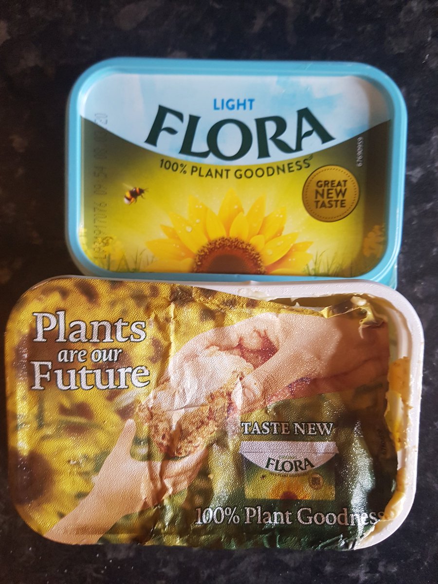@Flora can you explain the hypocrisy please? Plants are our future but then the ingredients list Palm oil the biggest deforestation contributor! 
#flora #plantpower #plantgoodness #savetheearth #Veganuary