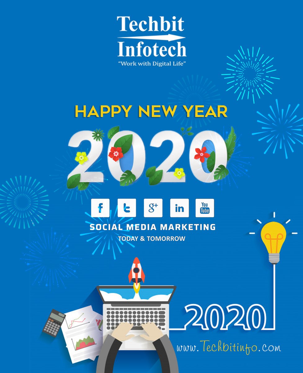 TechBitInfo7's tweet photo. May this year bring lots of happiness and success in your life.
Wishing you all a very Happy New Year.

#Surat #Vapi #kosamba #bharuch #HappyNewYear #NewYear #Bye2019 #Hello2020#ERP #Software #crm #client #websitedevelopment #webdevelopment #websitedesign #itcompany https://t.co/zXpzLCrQsz