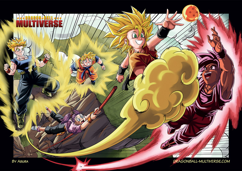 Dragon Ball Multiverse on X: Uub from #DBMultiverse new outfit by Asura !   / X