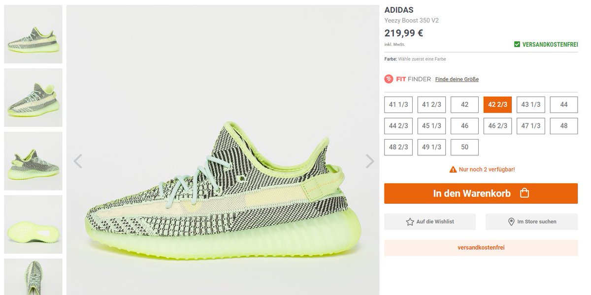 snipes yeezy release
