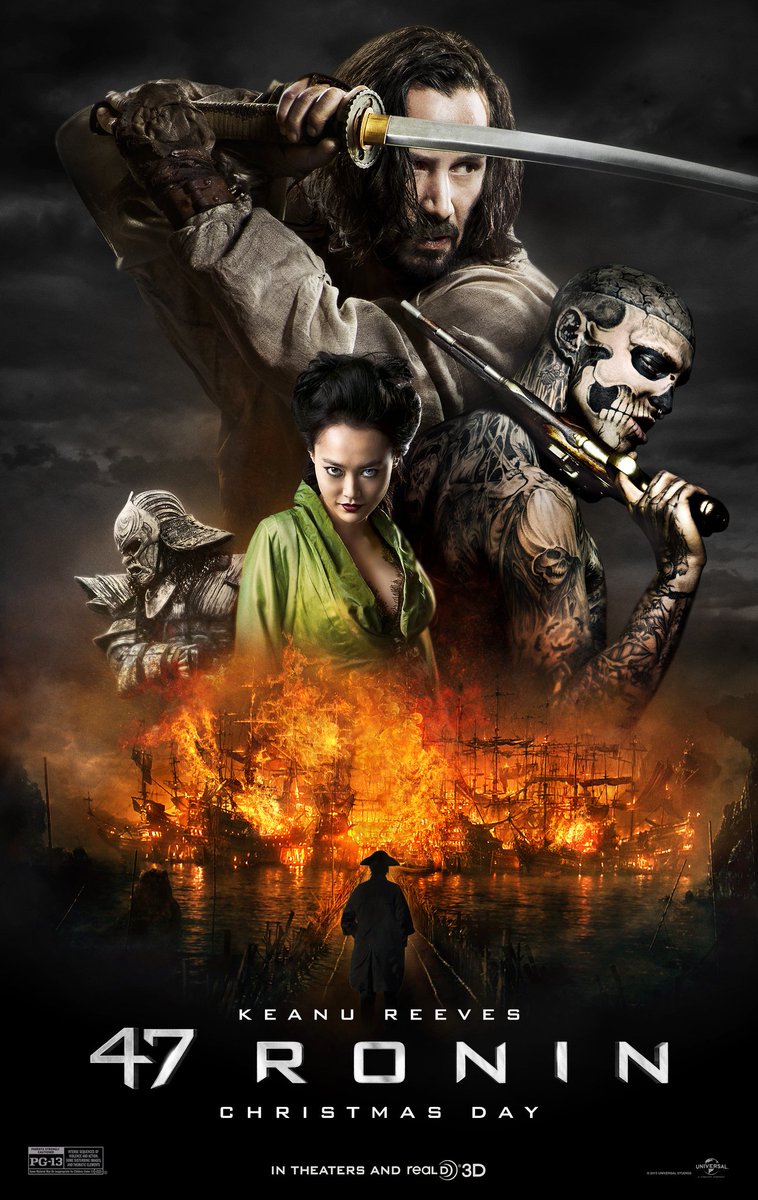 47 Ronin (2013) the least said is better, horrible acting by Keanu it seems he was forced to do this, a very interesting legend wasted in this movie, questionable CGI and it is tooooo long. Such a wasted potential