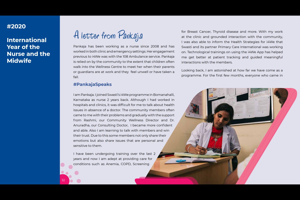 Swasti, The Health Catalyst on Twitter "*"Letter From Pankaja" is