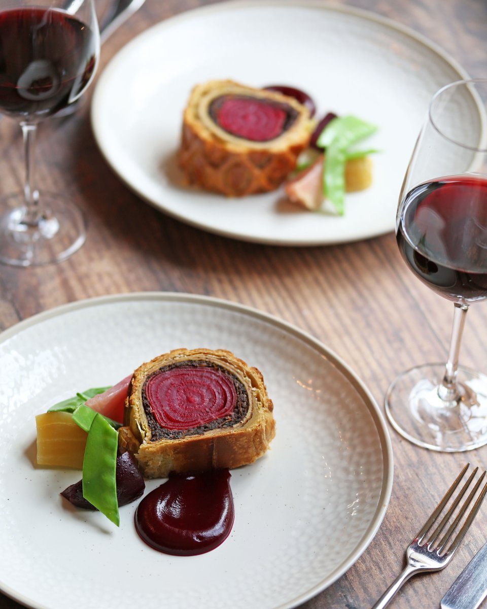 #Veganuary is back! Kick off the decade with a taste of one of our favourite vegan dishes... the Beetroot Wellington!