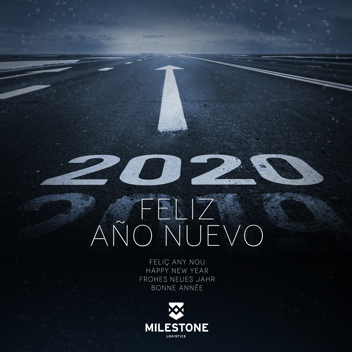Milestonelog's tweet photo. ¡El equipo de Milestone Logistics te desea un Feliz 2020! 👏👏

#Milestone #Feliz2020 #SolucionesLogísticas https://t.co/JlDYShvdrl