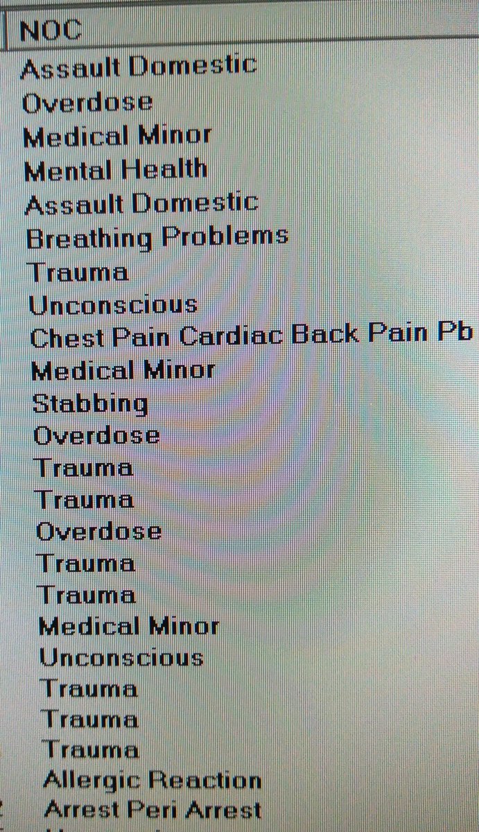 wmasjamesd's tweet photo. So this was just a handful of my New Years Eve.

We normally see around 600 calls by 6am but last night we were close to 1300!+ https://t.co/ci8tsdtZSq
