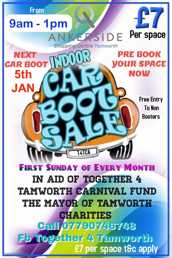 Just a couple of bays available for this Sunday 5th January