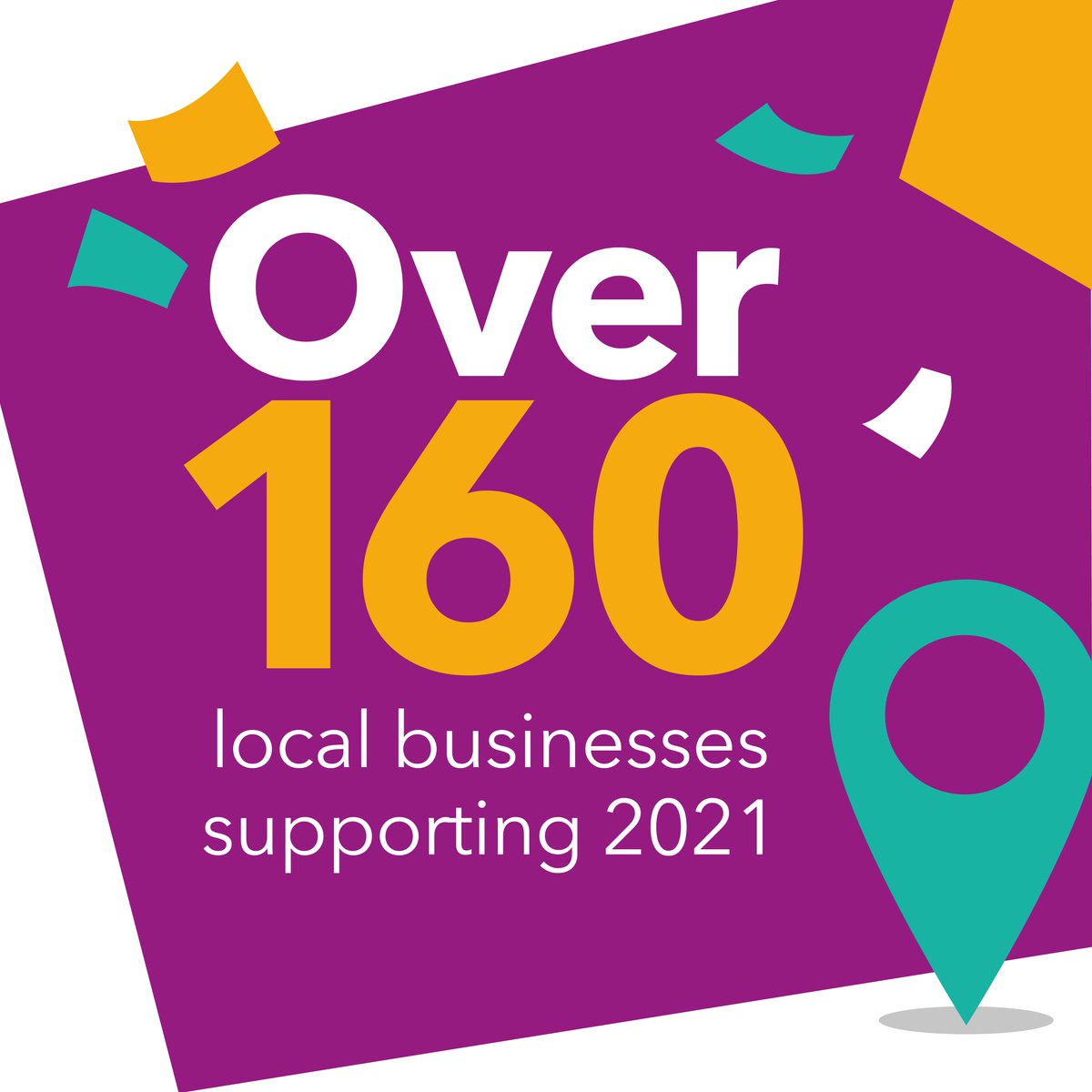 Coventry2021's tweet photo. Over 160 local businesses are supporting Coventry UK City of Culture 2021. Email us at fundraising@coventry2021.co.uk to find out how your business can get involved. #ThisisCoventry #OneYeartoGo https://t.co/uXNQ8UrkiR