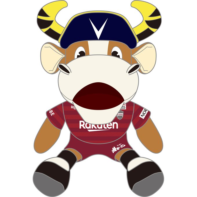 ヴィッセル神戸　モーヴィ　ぬいぐるみ リラックスモーヴィ ヴィッセル神戸 モーヴィぬいぐるみリストバンド｜【公式】J