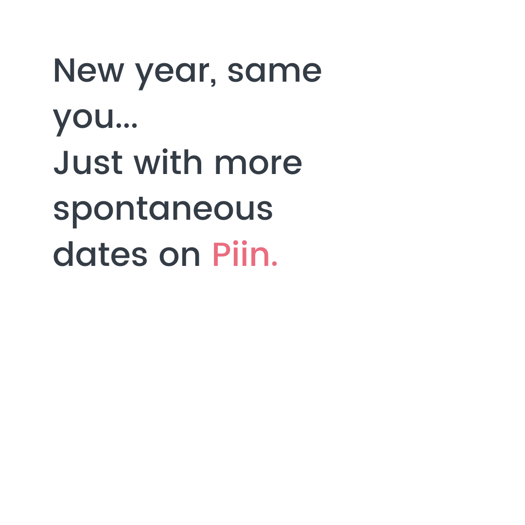 You heard us!⁠
⁠
Make having more spontaneous IRL dates on Piin your new years resolution this year.⁠
⁠

⁠⁠#piinapp  #nye #fireworks #newyear #happynewyear #newyearnewme #newyearnewme #newyearskiss #midnight #midnightkiss #newyearsdate #newyearnewlove #newyearsresolution