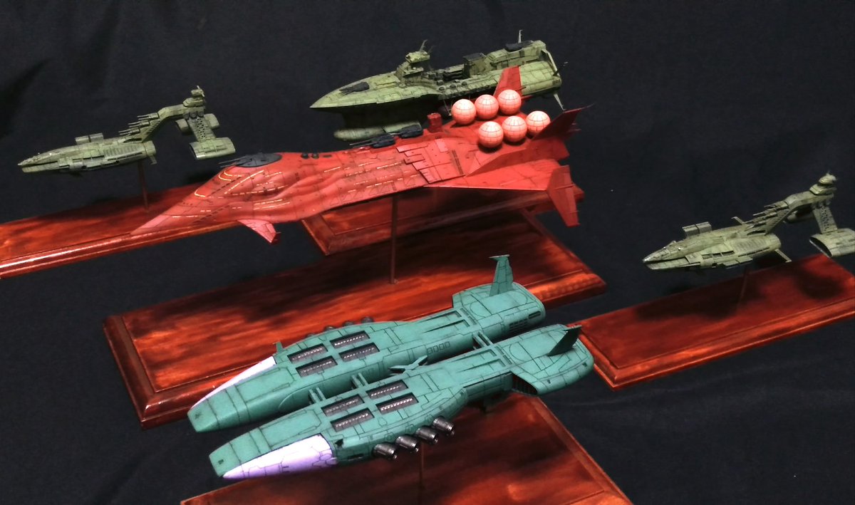 今年最初の完成品はパプア級補給艦 です！ おなじみのfleetmo製1/1700