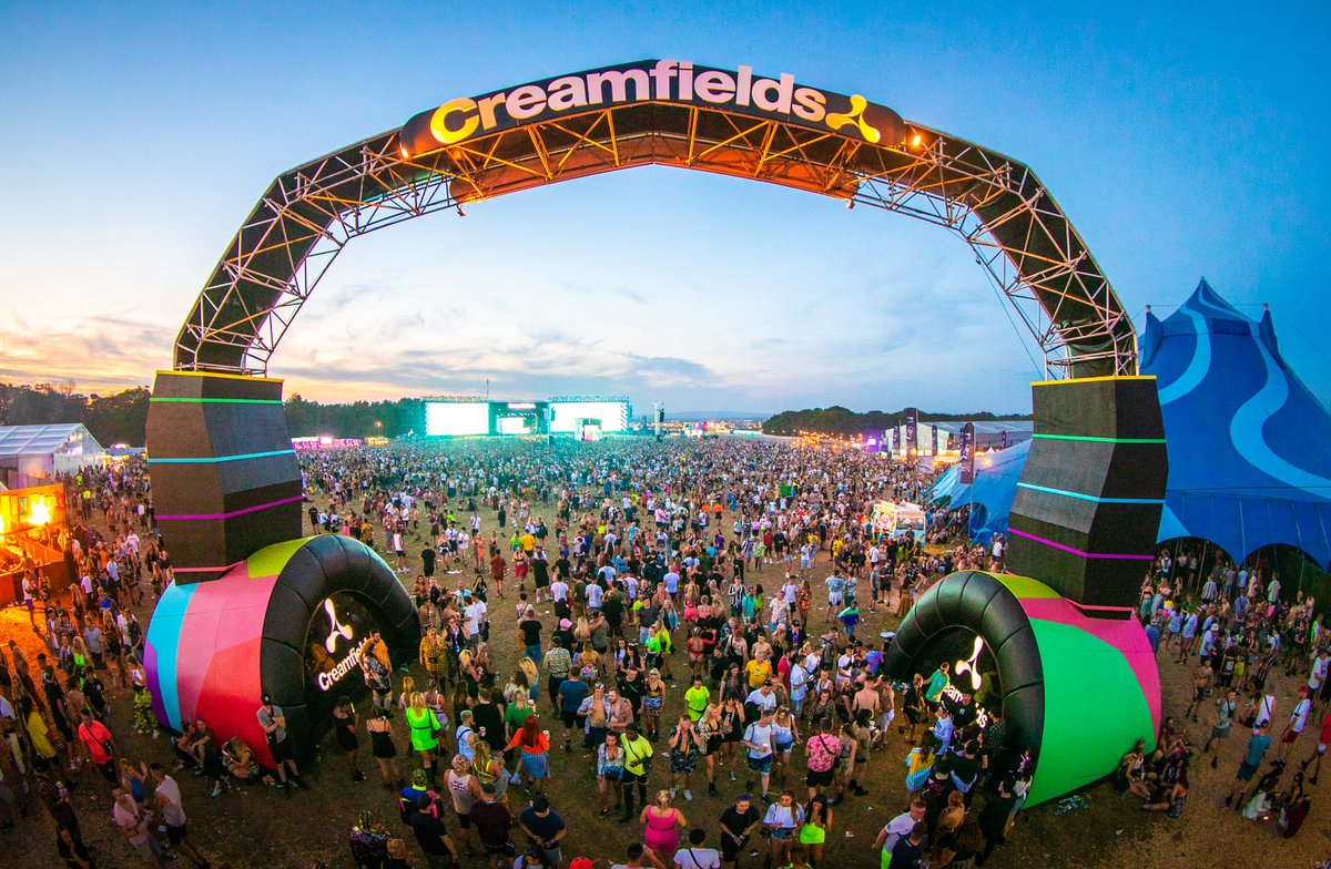 Pepsi MAX presents Creamfields tweet media