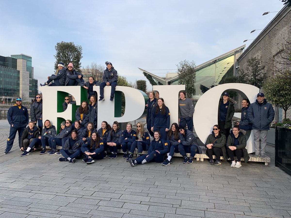 What a way to start 2020 - at the EPIC Museum in Dublin with <a href="/QU_WIH/">Quinnipiac Women's Ice Hockey</a>   Every Person Is Connected!
