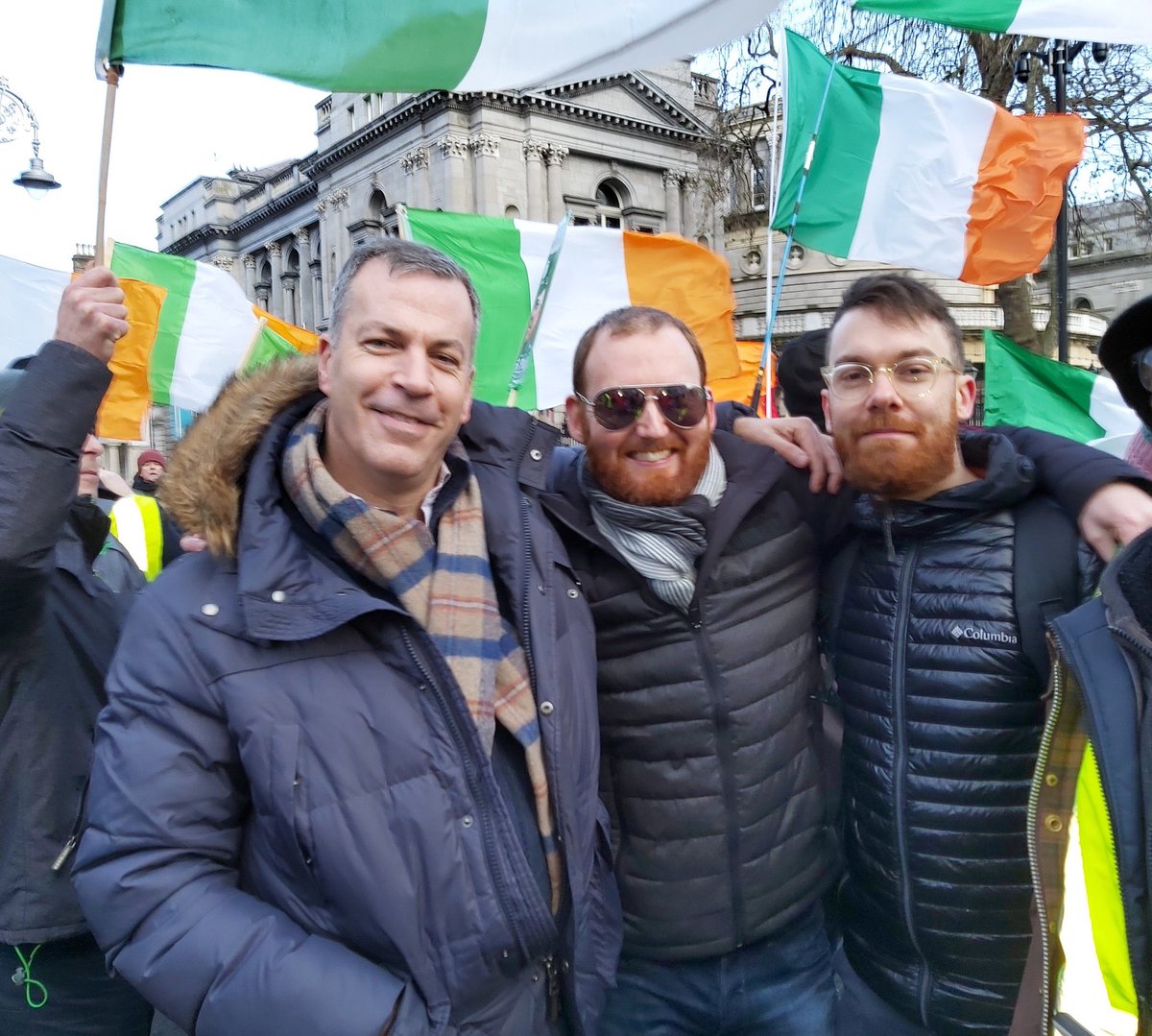 IrishAntifa's tweet photo. This is Cork man Gearóid Murphy (pic. Right). You may know him, in the company of Kelly and some other prominent bigots at Tracey #NotABarrister’s last rally.
Gearóid relies on his free speech so that he can push propaganda on YouTube based on the Great Replacement conspiracy. https://t.co/r3LeVAm5DF