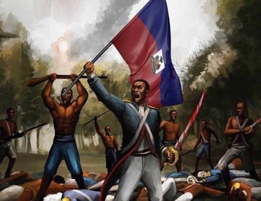 Today in 1804-after his defeat of France's colonial army-#JeanJacquesDessalines proclaimed the independence of Saint-Domingue, renaming it #Haiti after its original #Arawak name. The Americas now had TWO independent nations, one of which quickly & permanently abolished slavery.