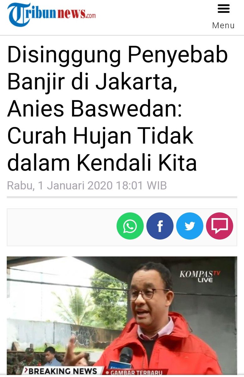 PaidjoMatrix's tweet image. Yg ada dalam Kendali manusia itu mulut, otak dan mungkin pantatnya nus, coba deh kendalikan itu aja dulu biar ngga keliatan TOLOL kaya ONTA

#JakartaBanjir
#GubernurJancuk'i