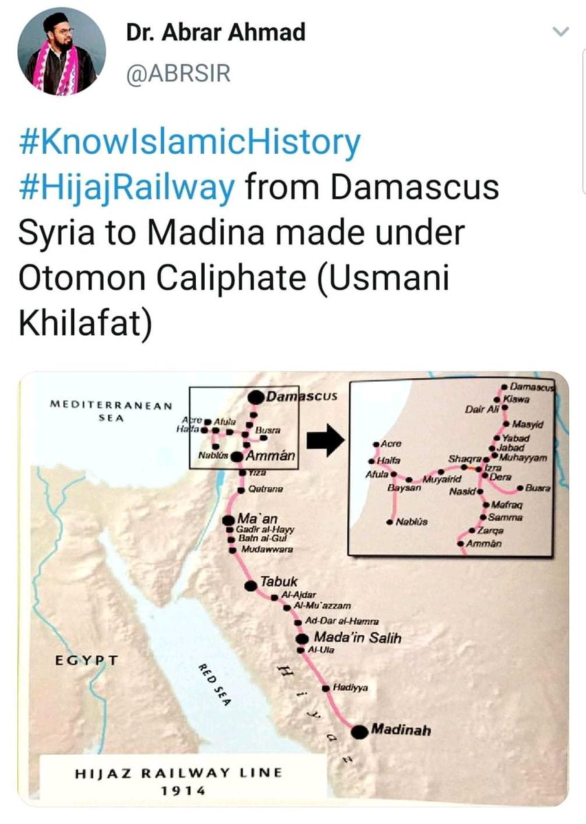 diaryofgaza's tweet photo. #KnowIslamicHistory
#HijajRailway in 1914 https://t.co/trY1I9xcMF