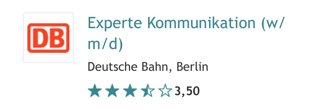 Ich habe gerade den @XING_de Newsletter mit den Stellenausschreibungen bekommen und freue mich über die guten Vorsätze der <a href="/DB_Bahn/">Deutsche Bahn Personenverkehr</a> 
Und damit Happy New Year! 🎉
