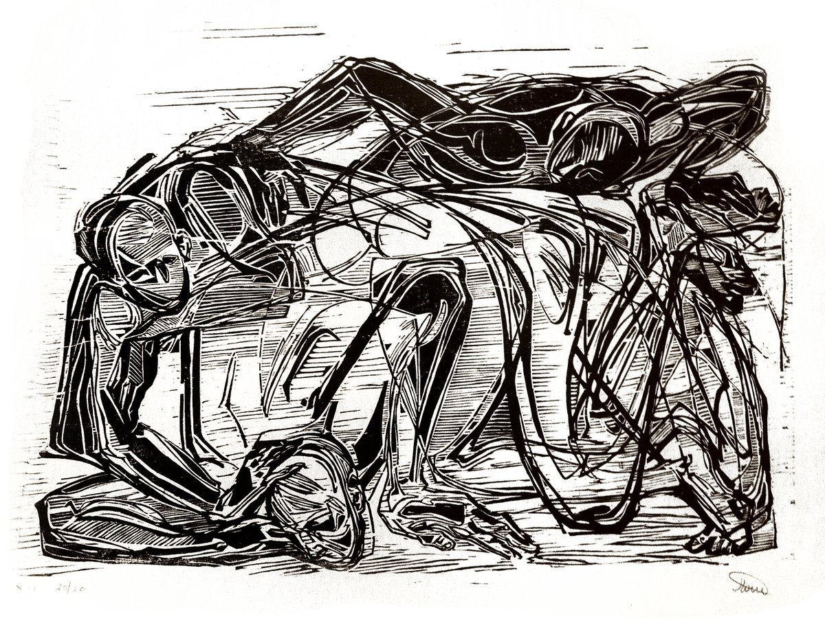 ARTMUZA's tweet image. Художники-графики на выставке конкурса #МузаДолжнаРаботать в этом году представляют целые серии станковых и печатных (офорты, литография) произведений, которые отличает широта тематики и разнообразие изобразительных средств.

Работы Ксении Аврамовой… t2p.pw/q5WnJdXD3i