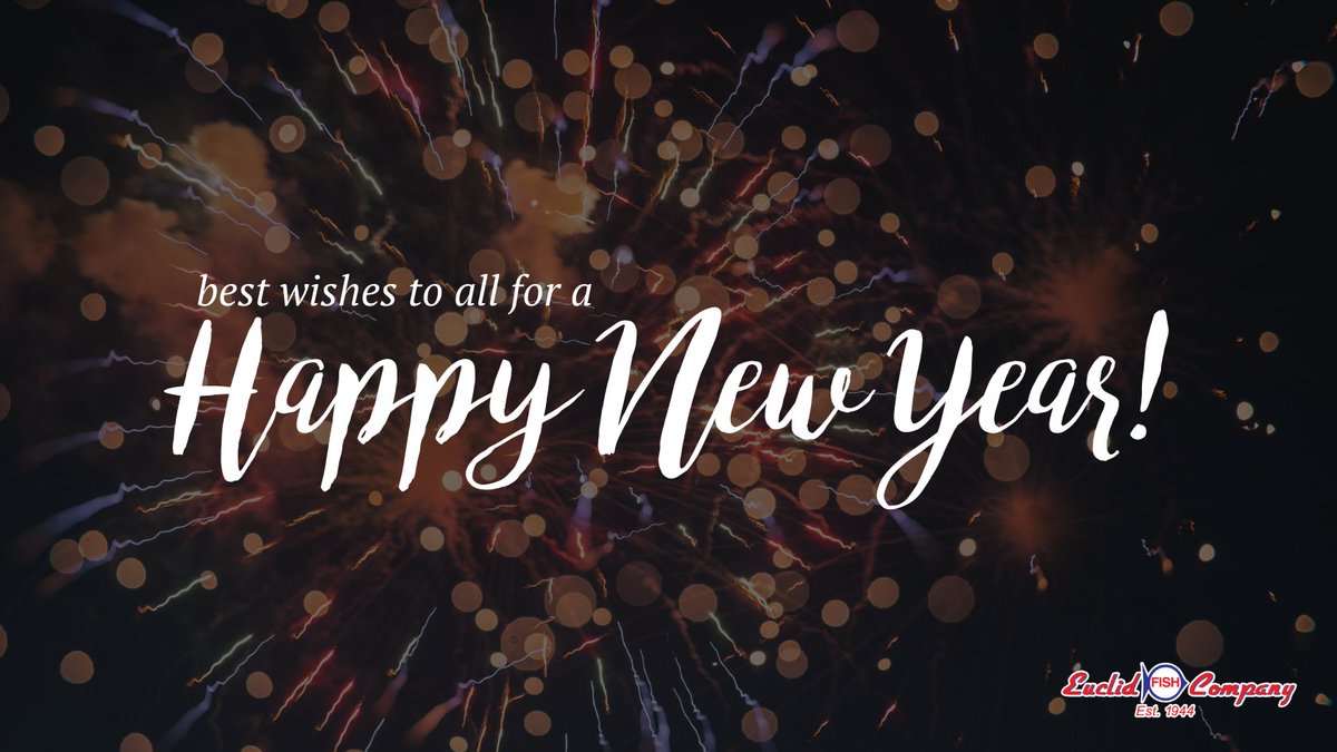 EuclidFishCo's tweet image. Wishing everyone a wonderful 2020!
#newyear2020