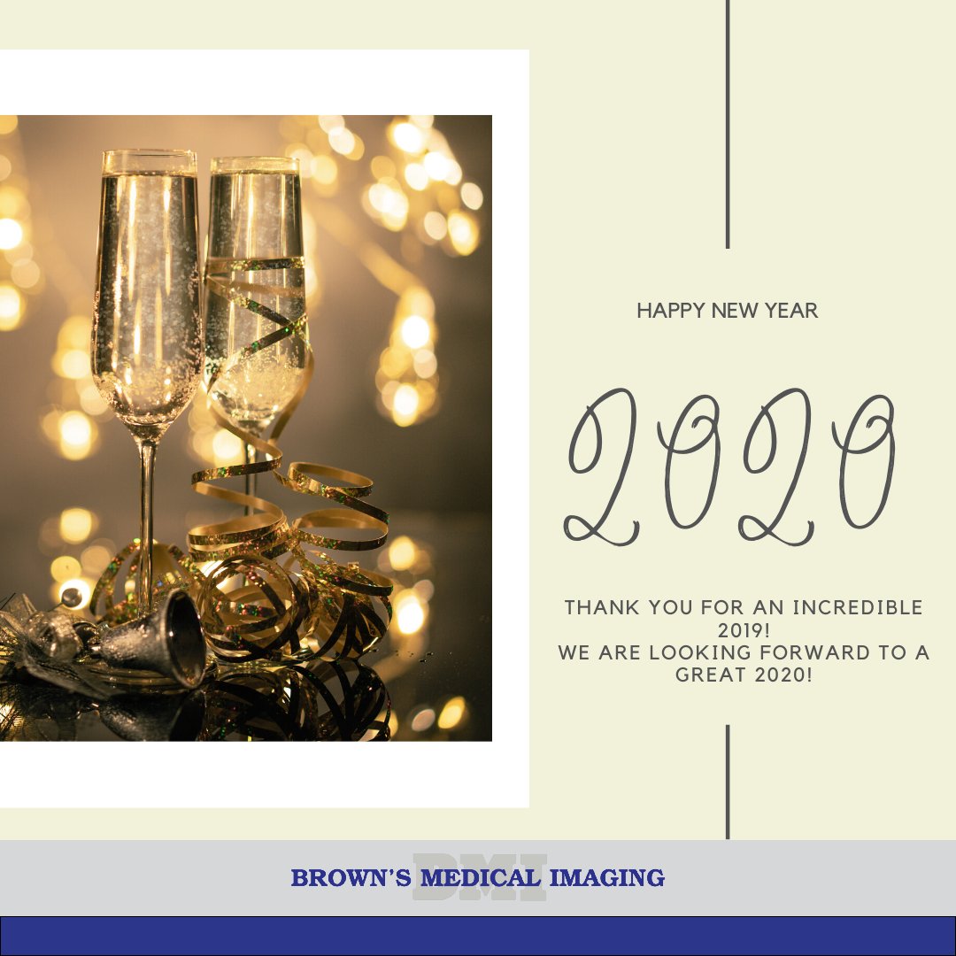 BrownsMedical's tweet photo. Celebrating all that was achieved in 2019 and toasting to a new decade! #NewYear2020 #HappyNewYear #ImagingSolutionsForLife https://t.co/8RC3mzZvQb