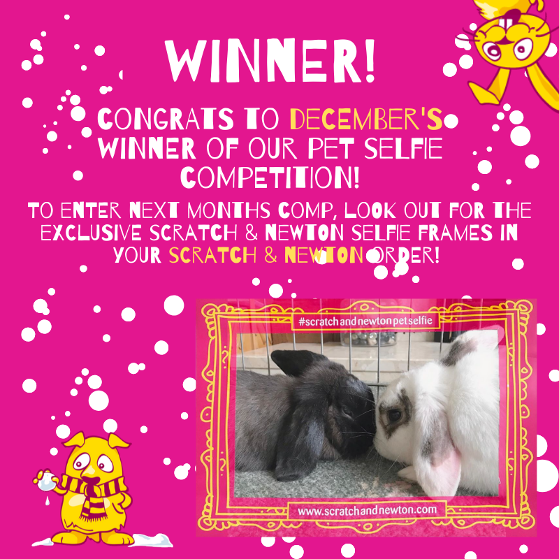 scratchnnewton's tweet photo. Congrats @pepperandarchie !!!!
Send us your shipping details and we will send out your goodies! 🐰 #winner #bunnies #rabbits #cute #love #competition #petselfie https://t.co/g5xDv8PHAs