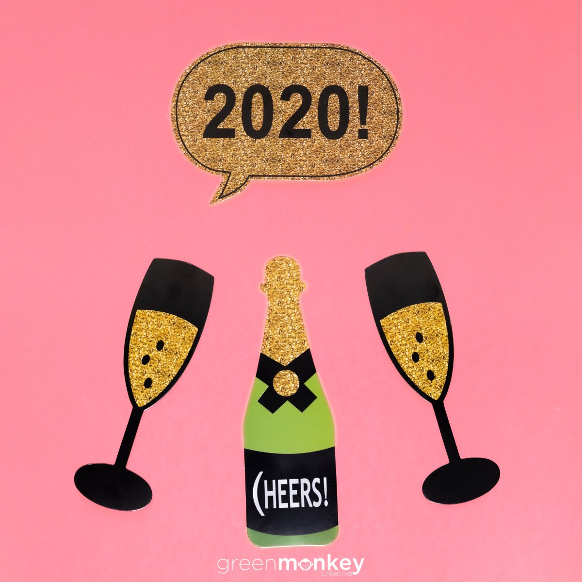 iamgreenmonkey's tweet photo. Here's to an amazing year!  Happy New Year!!  #2020 #HappyNewYear  #GreenMonkeyCreative #Orangeville #DufferinCounty #Caledon #Shelburne #Headwaters #socialmedia #graphicdesign #websitedesign https://t.co/TXNNLQUz7p