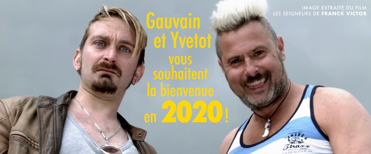 Merveilleuse année 2020 à tous remplie de merveilleux projets et d'amour !!!
En guise de cadeau de nouvelle année LES SEIGNEURS avec les inénarrables Thomas Langlet et Damien Ferrette sera en ligne aujourd'hui à 18 h 30 pour 24 h seulement ! Stay tuned. Bisous