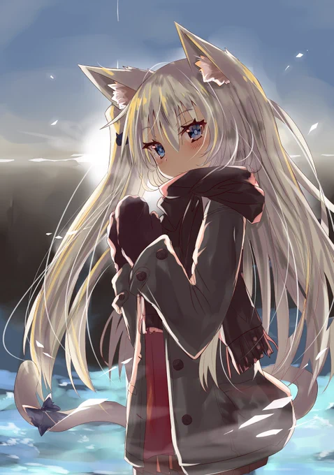 あけましておめでとうございます!
今年もよろしくおねがいしますの、初日の出まぐちゃん 