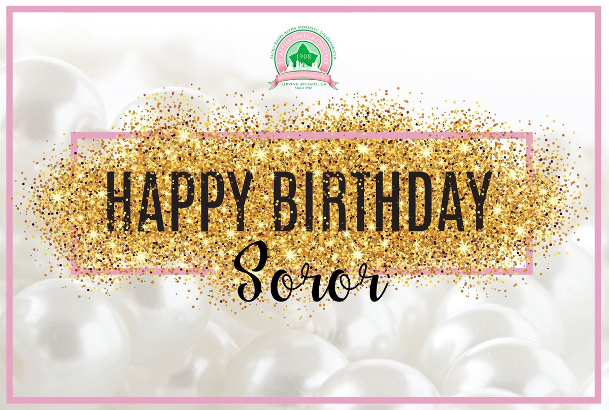 PiAlphaOmega85's tweet image. Happy Birthday to all of our members celebrating in January! #AKA1908 #SignificantSA #PAOAKA #paoexcellence