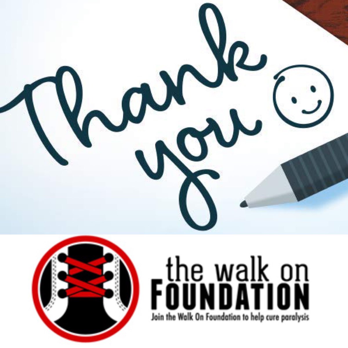 Walk On Foundation tweet media