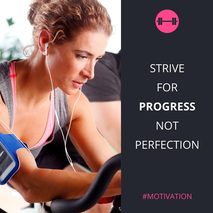 Strive for progress, not perfection 🙌 

#Motivation